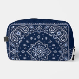 Organizador de Bolsas Navy Bandana Paisley