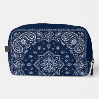 Organizador de Bolsas Navy Bandana Paisley