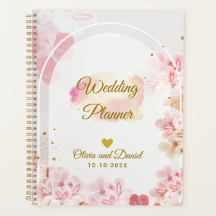 Organizador de Flores Rosa Elegante para Bodas
