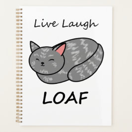 Organizador de gatos de Loaf Gray Tabby