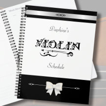 Organizador de Horario para Estudiantes de Violín