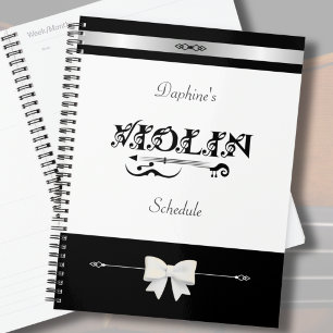 Organizador de Horario para Estudiantes de Violín