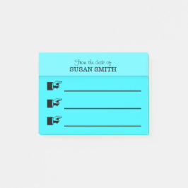 Organizador de Office Nota Post-it® PERSONALIZAR p