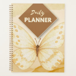 Organizador Diario Botánico de Mariposa Minimalist