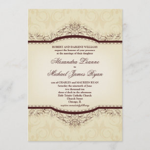 Organizar invitaciones de bodas antiguas