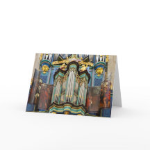 Órgano, Breda, tarjeta de felicitación de los País