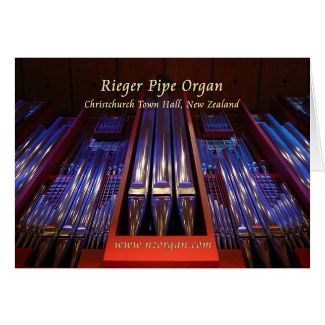 Órgano de ayuntamiento de Christchurch - púrpura (Anverso (Horizontal))