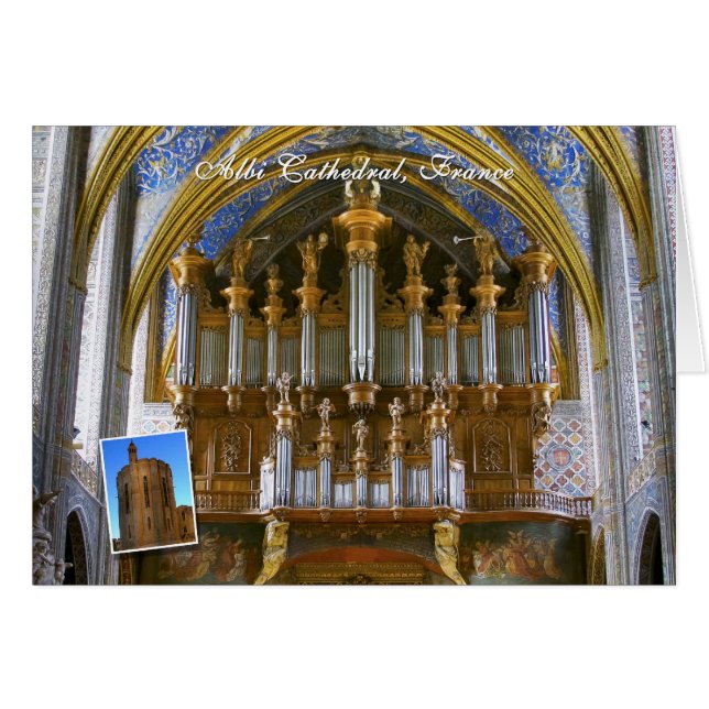 Órgano de la Catedral de Albi, Francia (Anverso (Horizontal))
