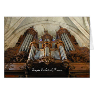 órgano de la Catedral de Angers, Francia