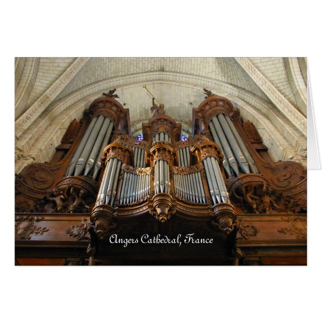 órgano de la Catedral de Angers, Francia (Anverso (Horizontal))