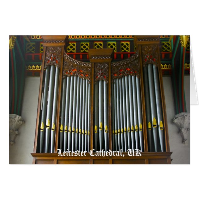 órgano de la Catedral de Leicester (Anverso (Horizontal))