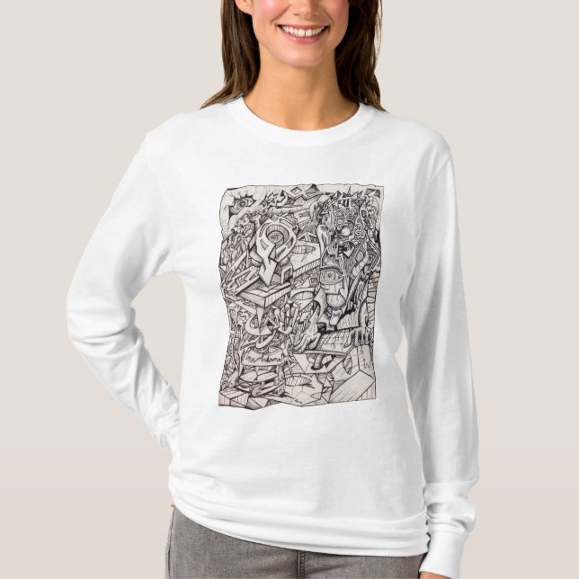 Órgano de la preocupación de la camiseta de larga  (Anverso)