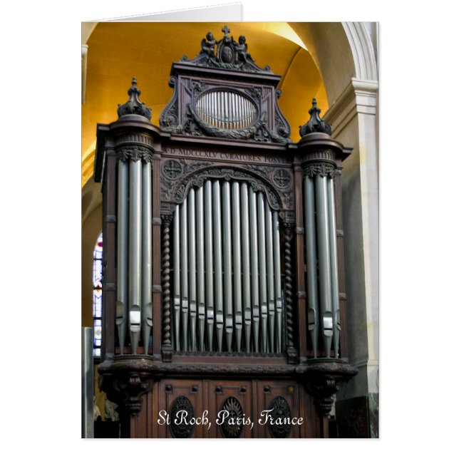 órgano del coro de St Roch (Frente)
