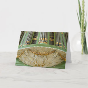 Órgano, Deventer, tarjeta de felicitación