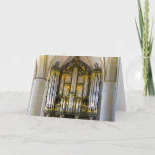 Órgano, tarjeta de felicitación Groningen, Países 