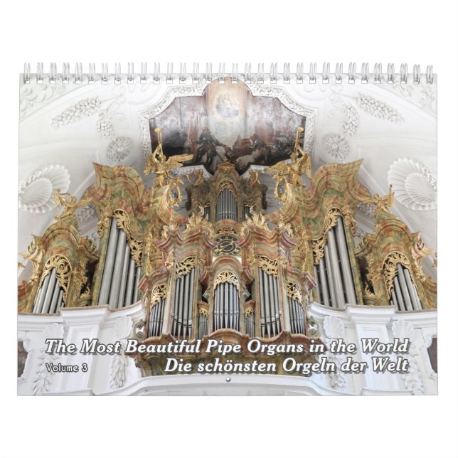 Órganos de tuberías sólo adorables - Un calendario (Tapa)