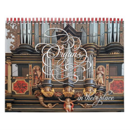 Órganos en su lugar - calendario horizontal