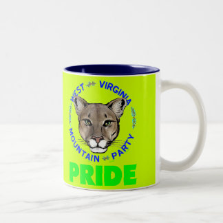 "Orgullo" 15oz del fiesta de la montaña. taza