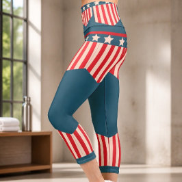 Orgullo Americano / Pantalones Ajustados de Cintur