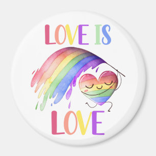Orgullo Arcoíris Imán de Amor