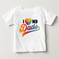 Orgullo arcoiris LGBTQ Amo mi camiseta de papá