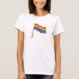 Orgullo arcoiris LGBTQ camiseta