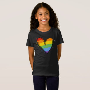 Orgullo arcoiris LGBTQ camiseta