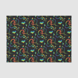 Orgullo arcoiris Papel de San Valentín