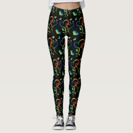 Orgullo arcoiris Valentine Leggings