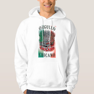 Orgullo Chicano Sudadera con capucha