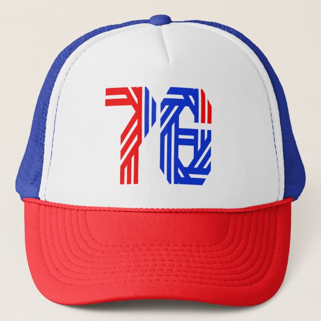 orgullo ciudadano estadounidense 1776 gorra patrió (Anverso)