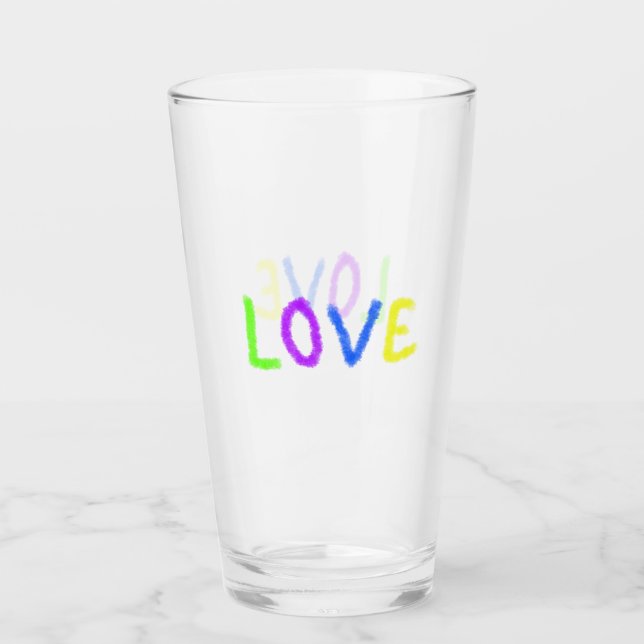 Orgullo de amor arcoíris acuarela LGBTQ Junio mode (Anverso)
