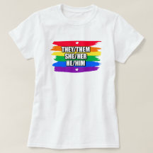 Orgullo de amor arcoiris camiseta