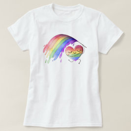 Orgullo de amor arcoiris camiseta