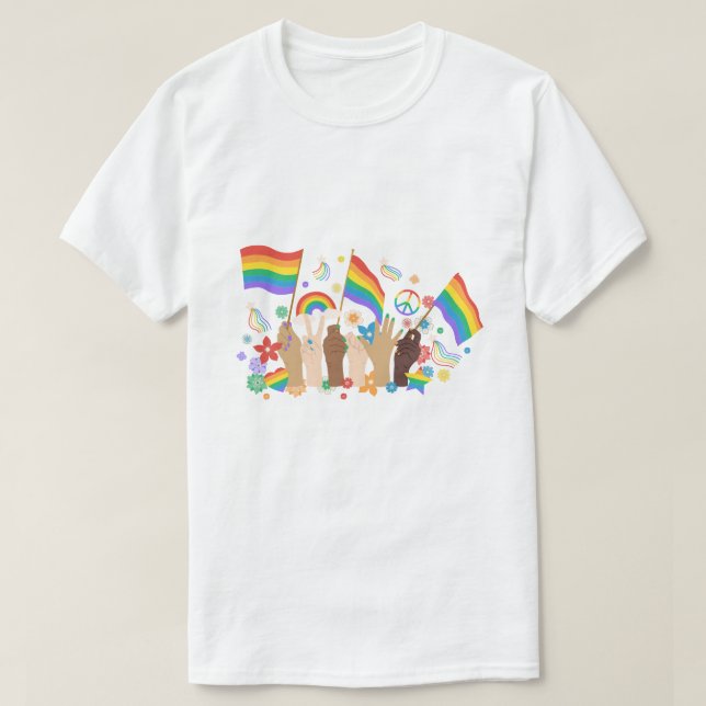Orgullo de camiseta (Diseño del anverso)