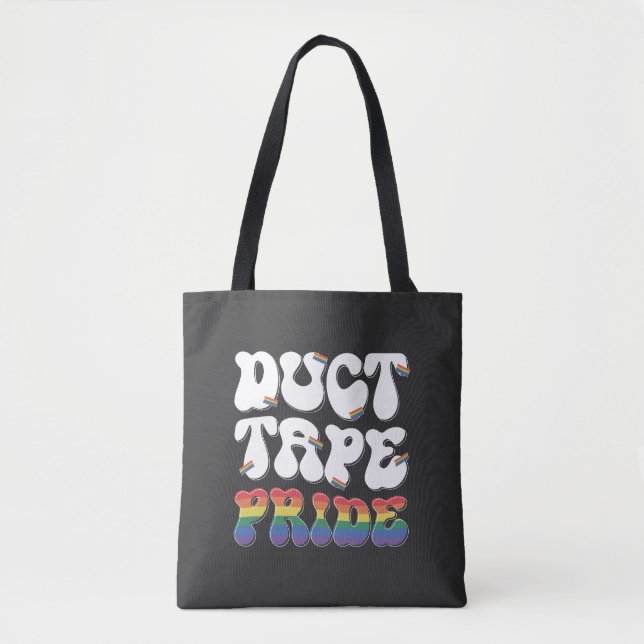 Orgullo de cinta adhesiva - Bolsa de mano (Anverso)