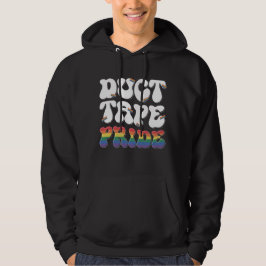 Orgullo de cinta adhesiva - Sudadera con capucha