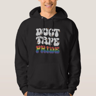 Orgullo de cinta adhesiva - Sudadera con capucha
