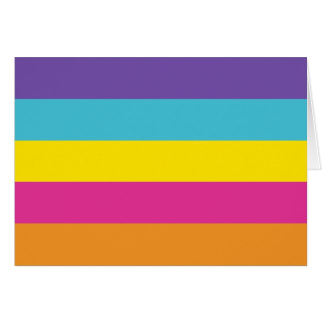 Orgullo de Género No Binario (Anverso (Horizontal))