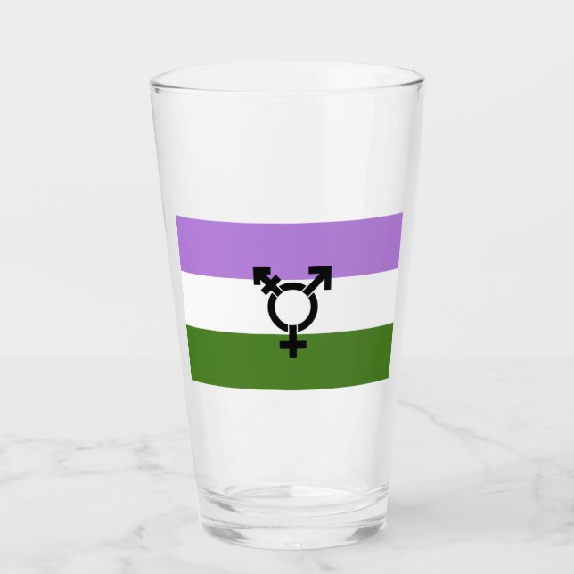 Orgullo de género queer - queer (Anverso)