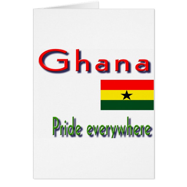 Orgullo de Ghana (Frente)