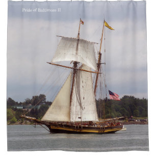 Orgullo de la cortina de ducha Baltimore II