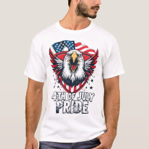 Orgullo del 4 de Julio | Camiseta del Día de la In