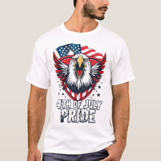 Orgullo del 4 de Julio | Camiseta del Día de la In