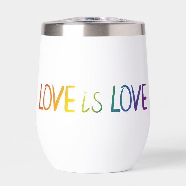 Orgullo del Amor es Amor Mínimo Simple Hermoso (Frente)