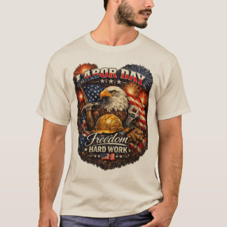 Orgullo del Día del Trabajo – Camiseta Patriótica