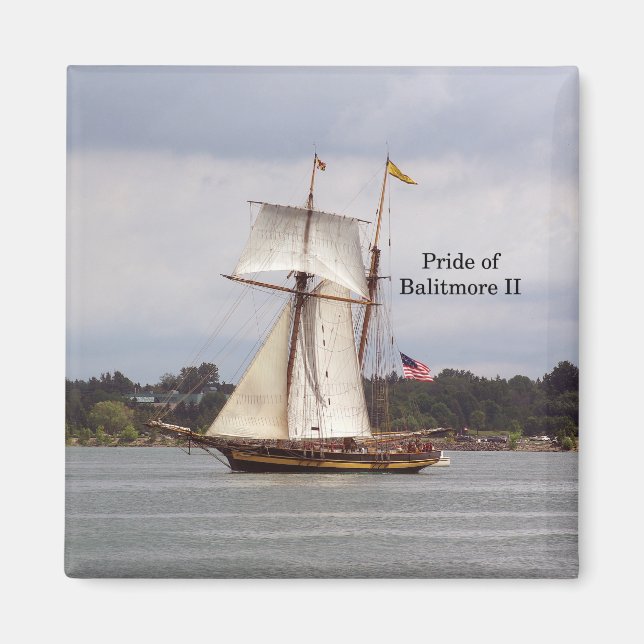 Orgullo del imán Baltimore II (Frente)