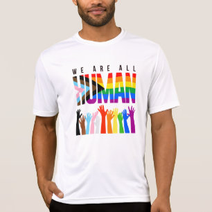 Orgullo del progreso Todos somos camisetas humanas