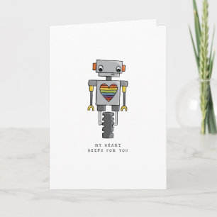 Orgullo el   del robot el   del   de la tarjeta