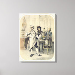 Orgullo en la cocina, de una serie de impresiones 